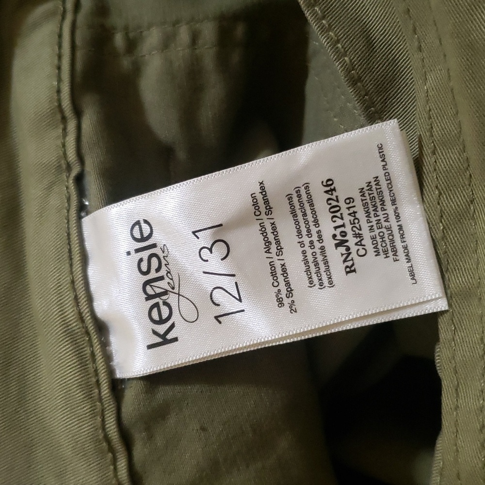 Kensie cargo crop 12 - Picture 5 of 7